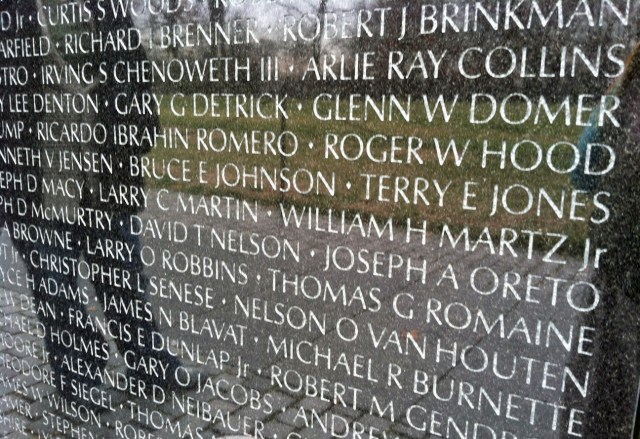 Vietnam Wall names