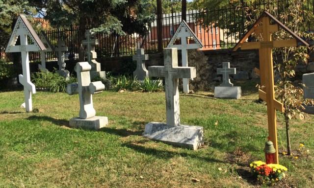 Russian graves