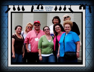 Rick with Booth-Lincoln tour group