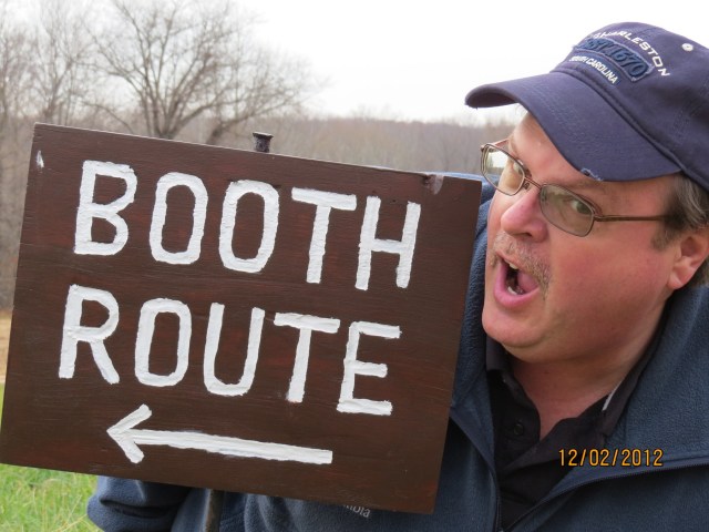 Booth sign