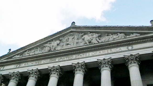 archives pediment
