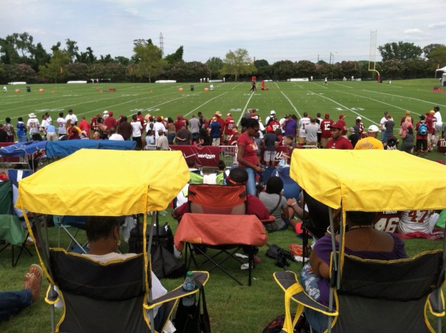 Redskins camp